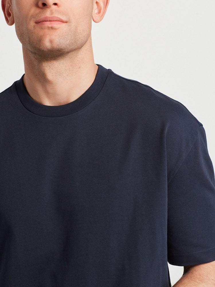 Navy Blue Relaxed Fit T-Shirt