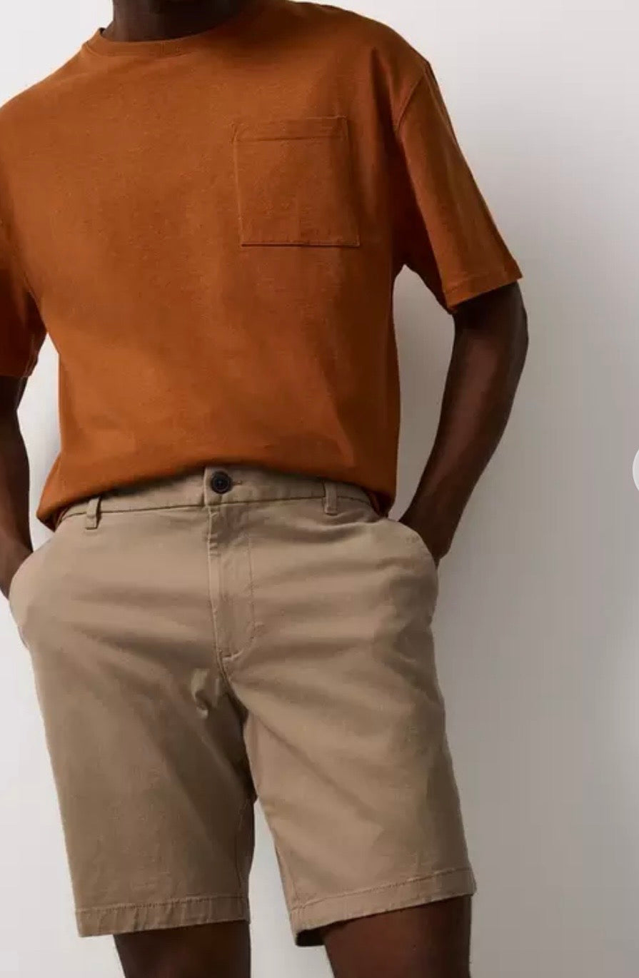 Tu Stone Kaki Colour  Chino Shorts