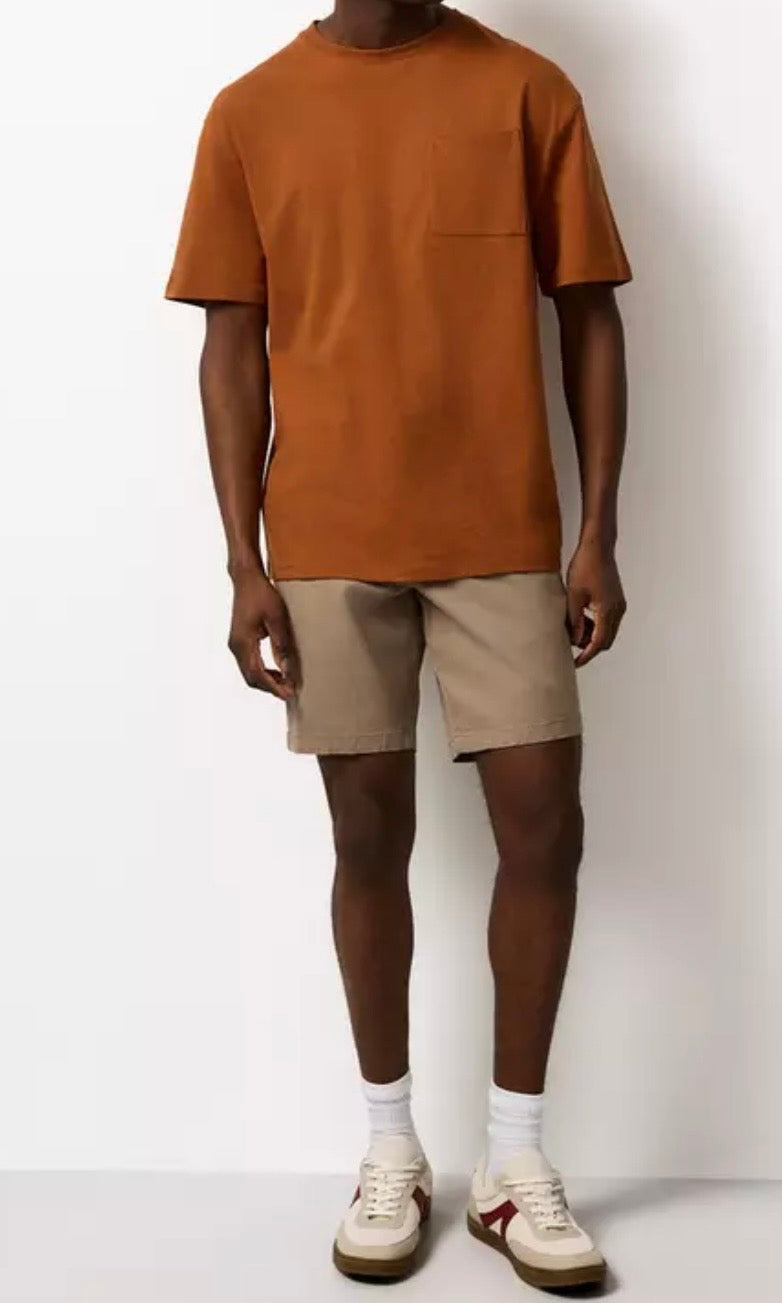 Tu Stone Kaki Colour  Chino Shorts
