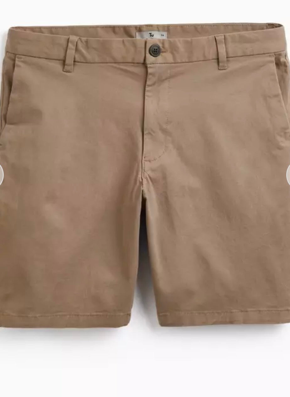 Tu Stone Kaki Colour  Chino Shorts