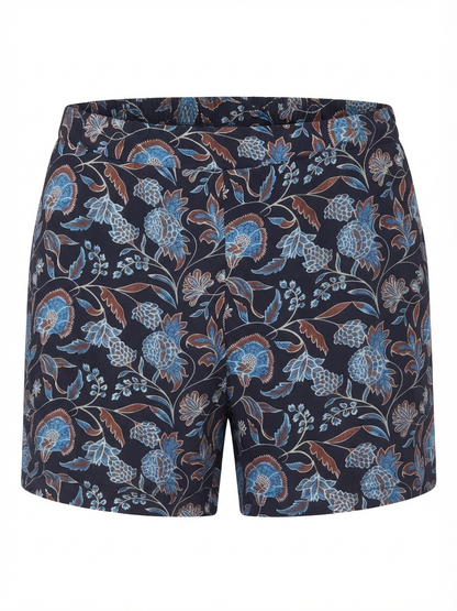Tu Woman Blue Floral Print Short