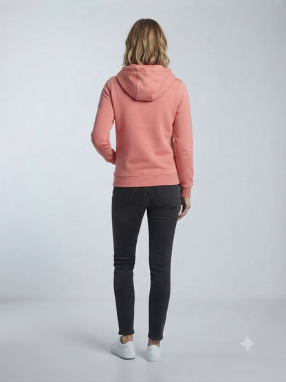 Tu Woman Relaxed Zip Through Hoodie