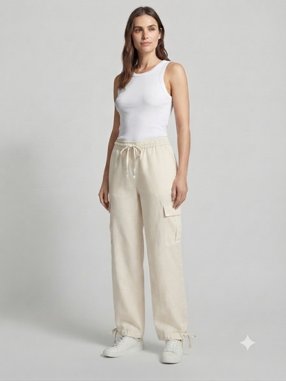 Next Casual Cream Cargo Pant