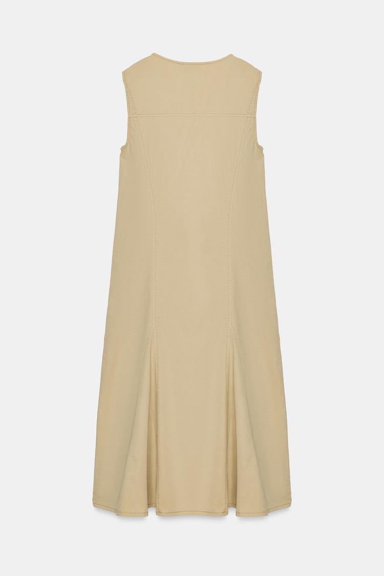 Trench Midi Dress