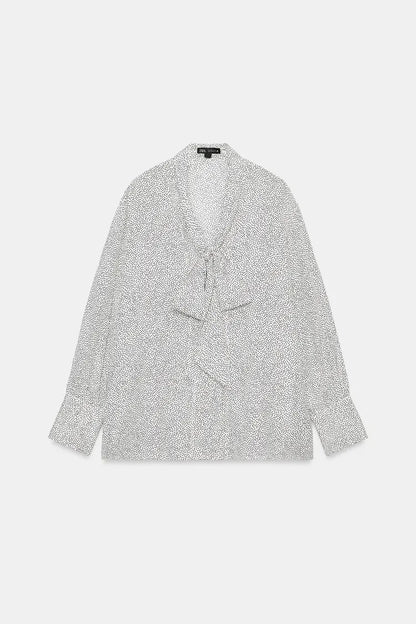 Polka Dot Tie Shirt