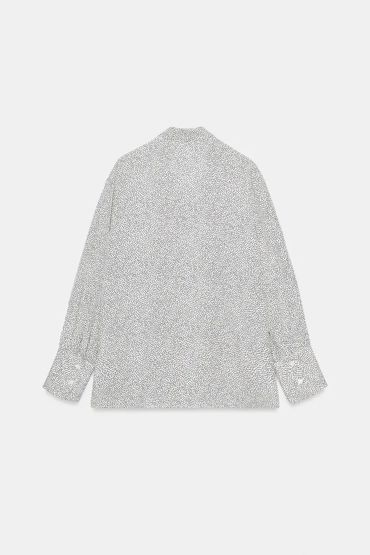 Polka Dot Tie Shirt