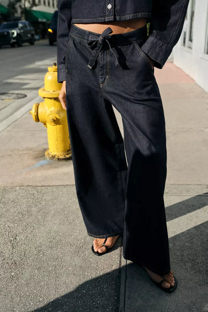 High Waist - Jogger Wide Leg