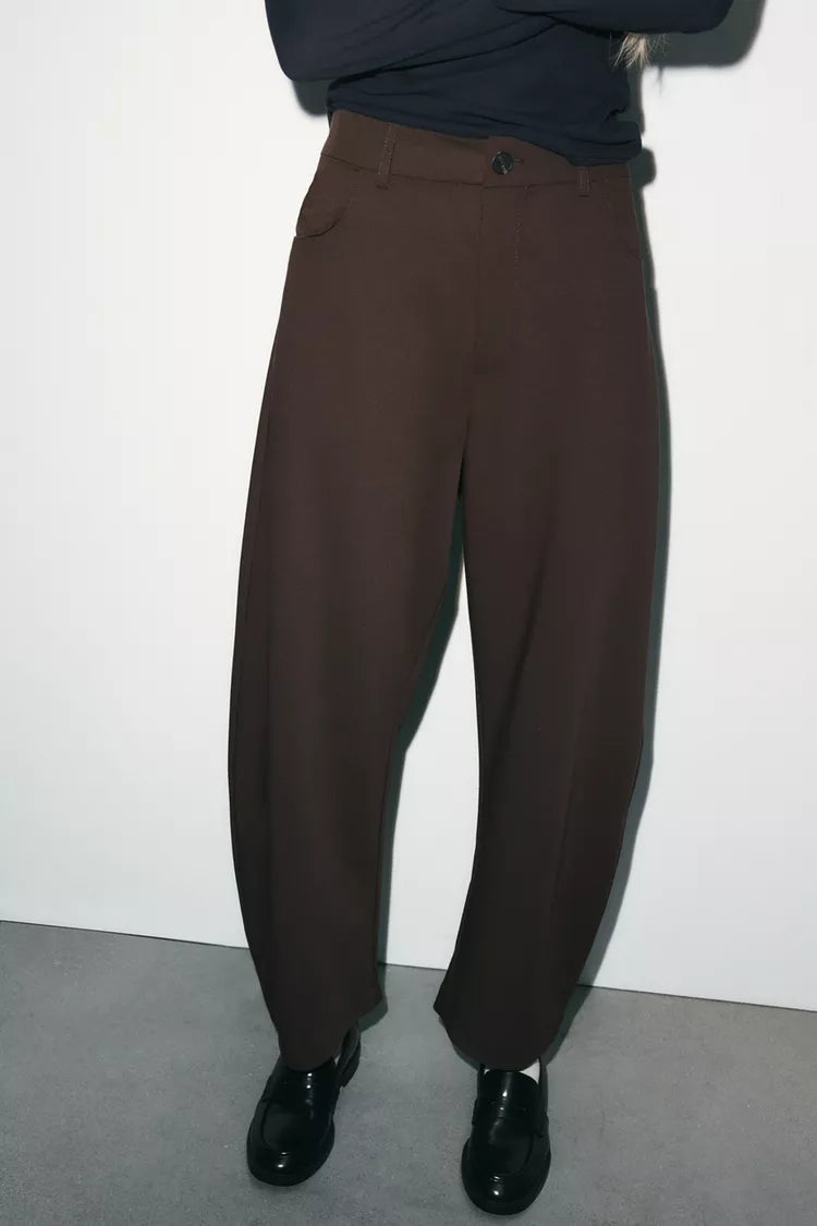 Balloon Pants- Dark Brown