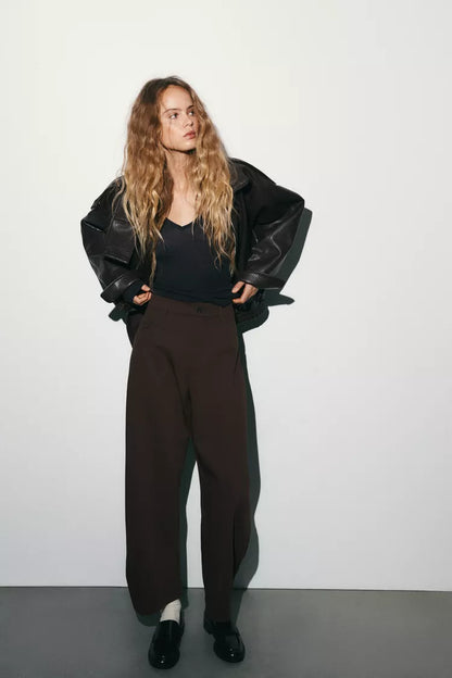 Balloon Pants- Dark Brown