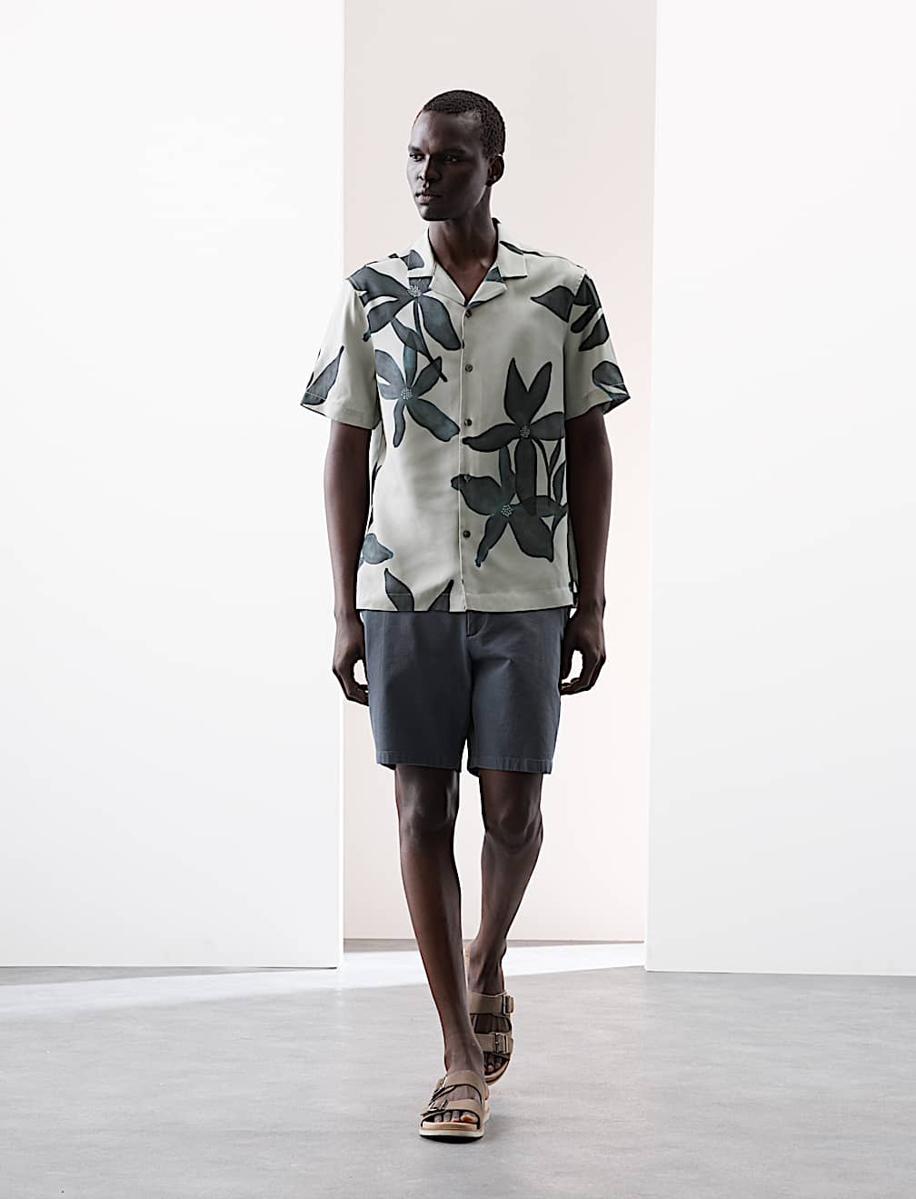 Tonal Floral Shirt