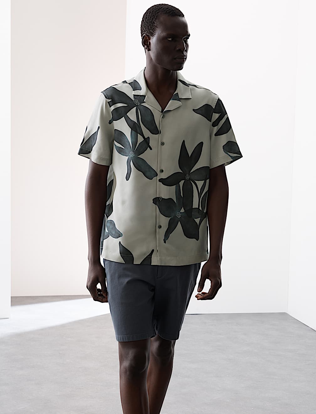 Tonal Floral Shirt
