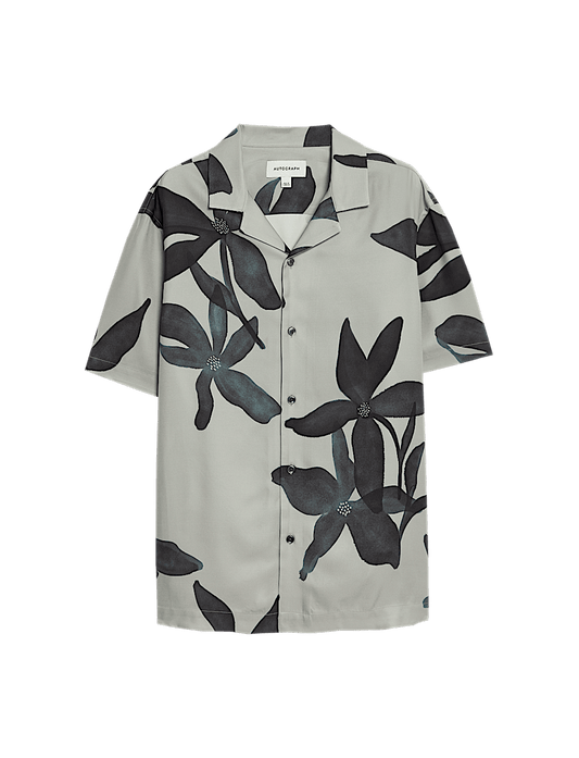 Tonal Floral Shirt