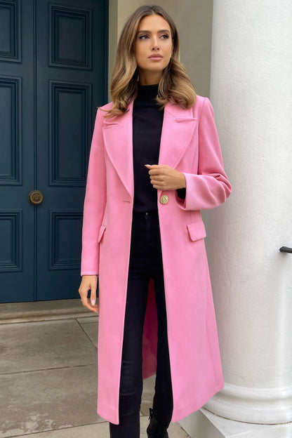 Lipsy Maxi Crombie Coat