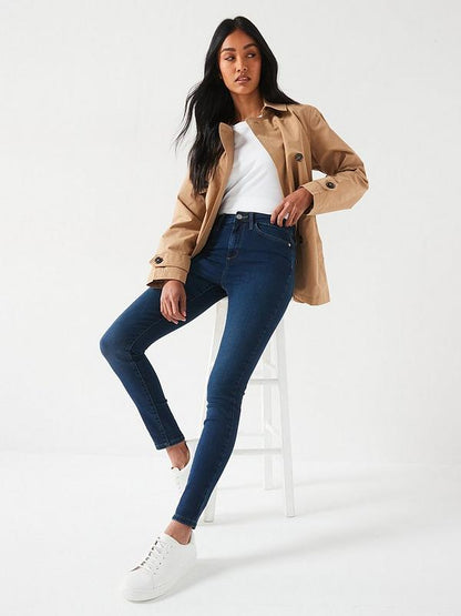 Everyday Short Florence High Rise Skinny Jeans - Indigo