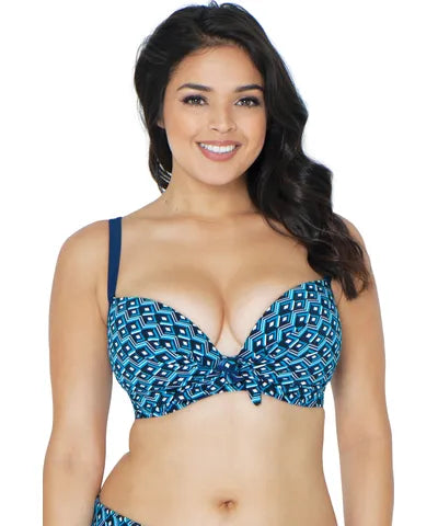 Wanderlust Plunge Bikini Top