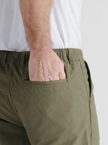 Green Drawstring Waist Trousers