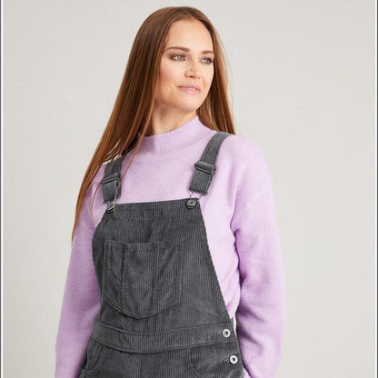 Corduroy Dungarees Jumpsuit
