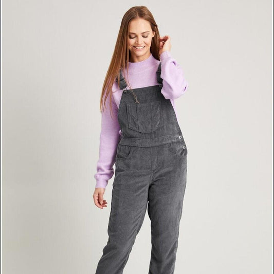Corduroy Dungarees Jumpsuit
