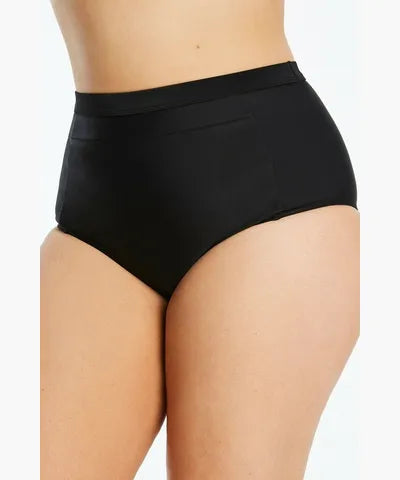 Curve High Waist Bikini Black