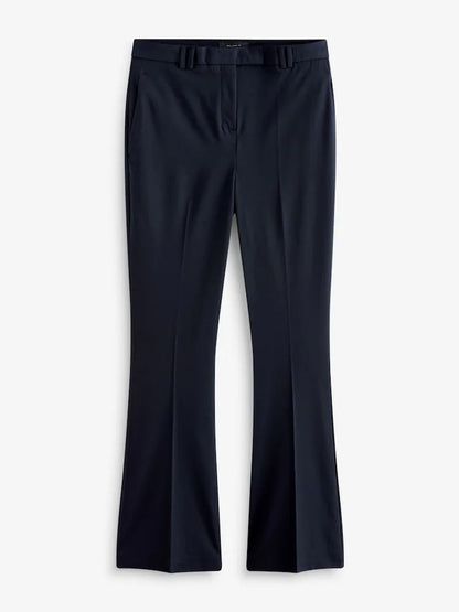Slim Fit Navy Tailored Bootcut Trouser