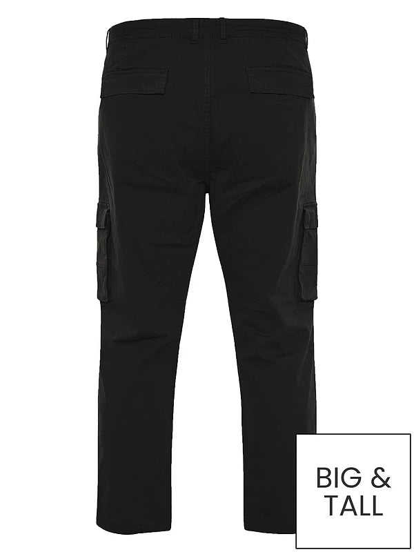 BadRhino Essential Cargo Trousers - Black