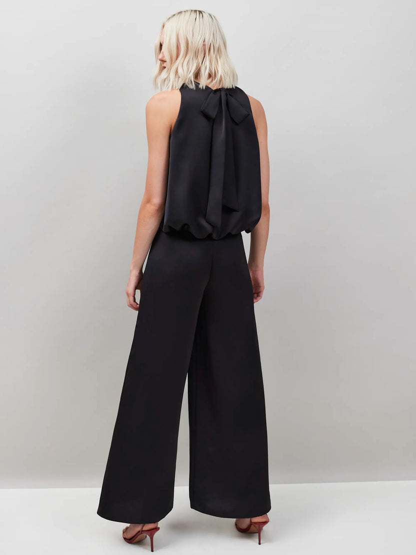 Black Satin Trouser