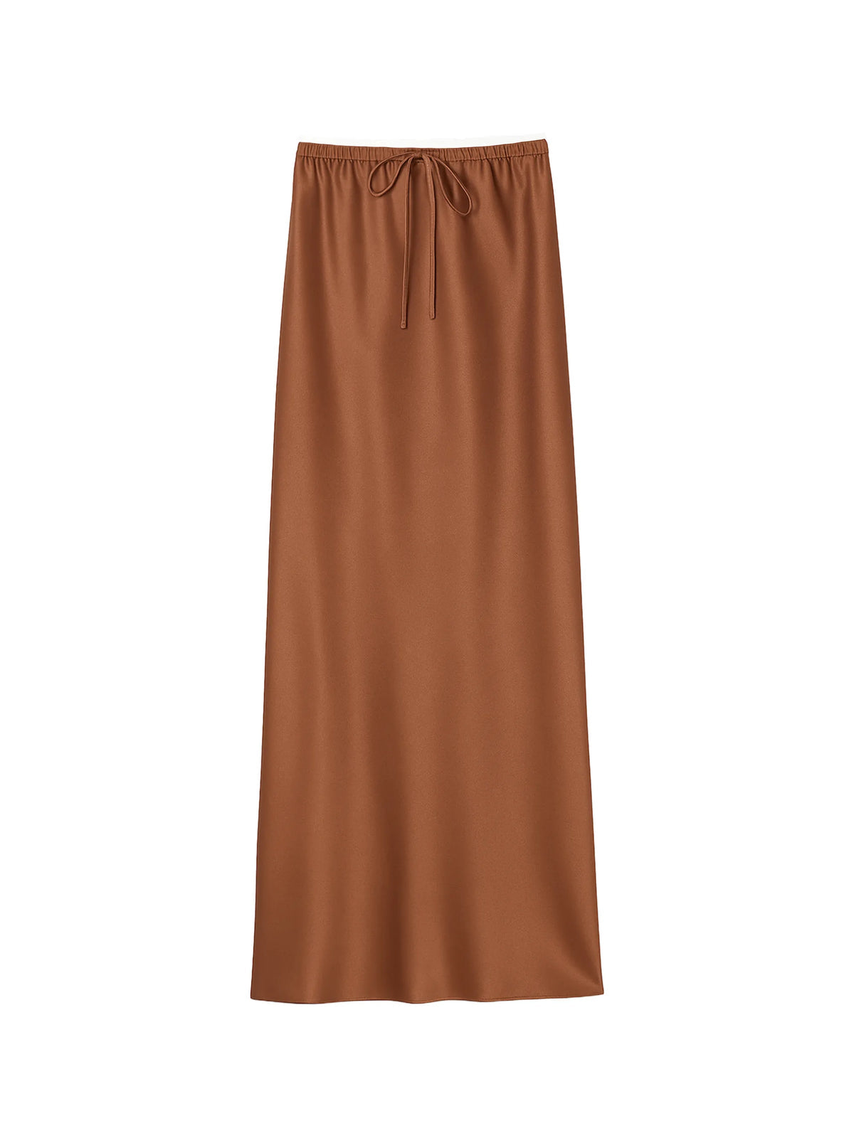 Copper Satin Skirt