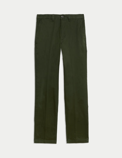 Regular Fit Heritage Twill Chinos Evergreen