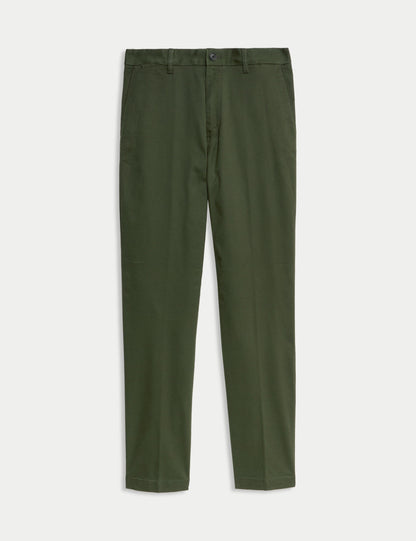 Regular Fit Heritage Twill Chinos Dark Khaki