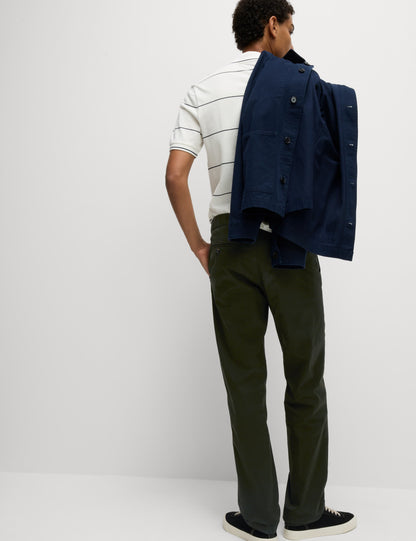Regular Fit Heritage Twill Chinos Dark Khaki