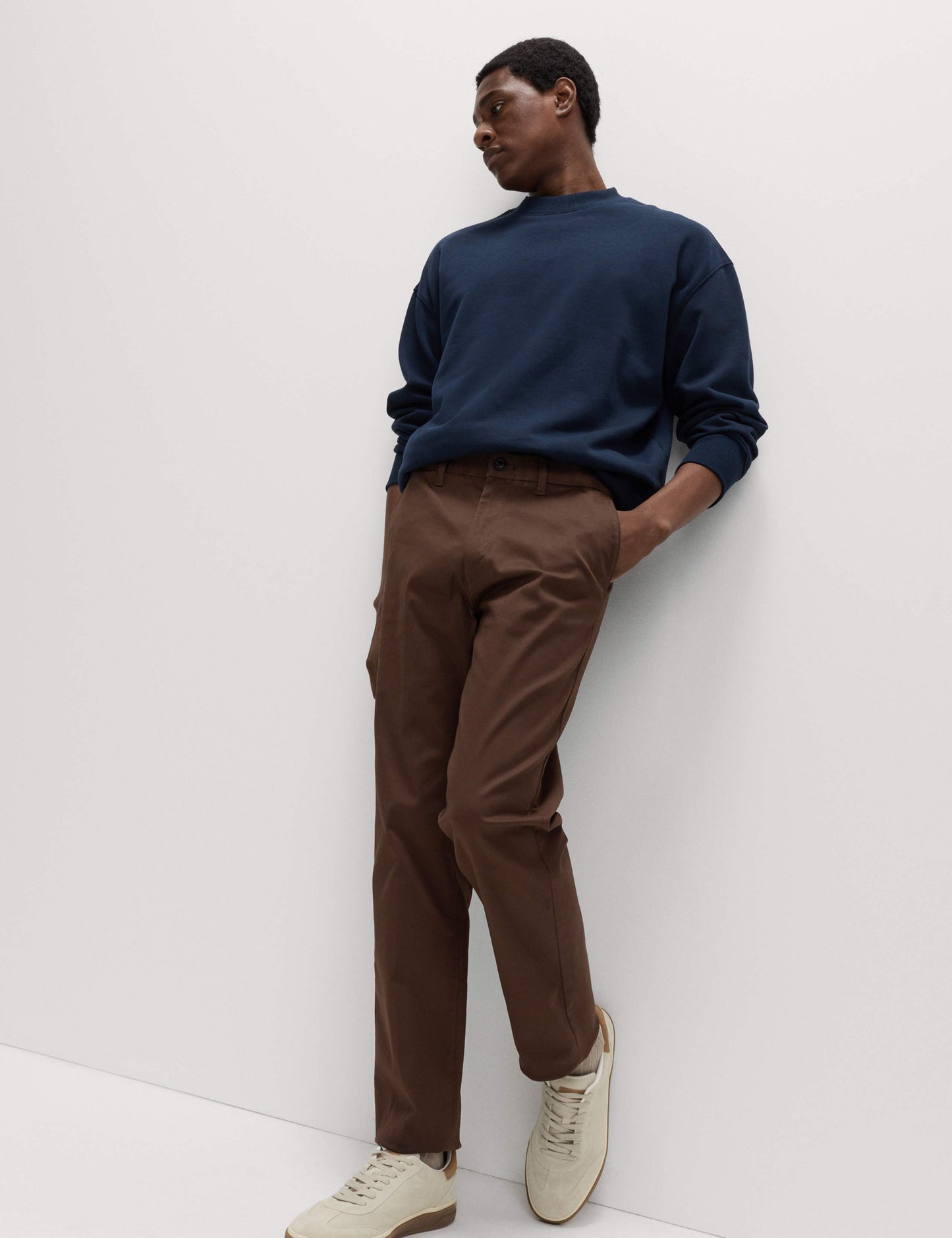 Blue Harbour Slim Fit chinos Trouser Brown