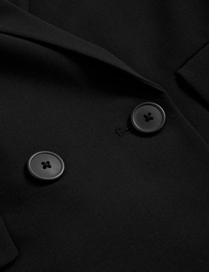 Relaxed Double Breasted Blazer