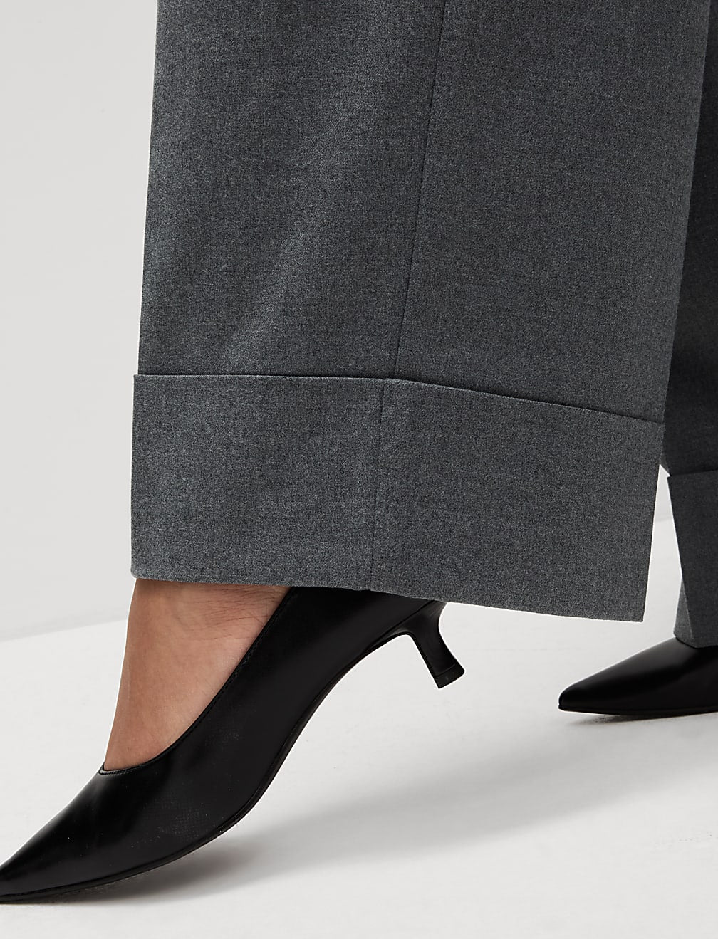 Barrel Wide Leg Trousers