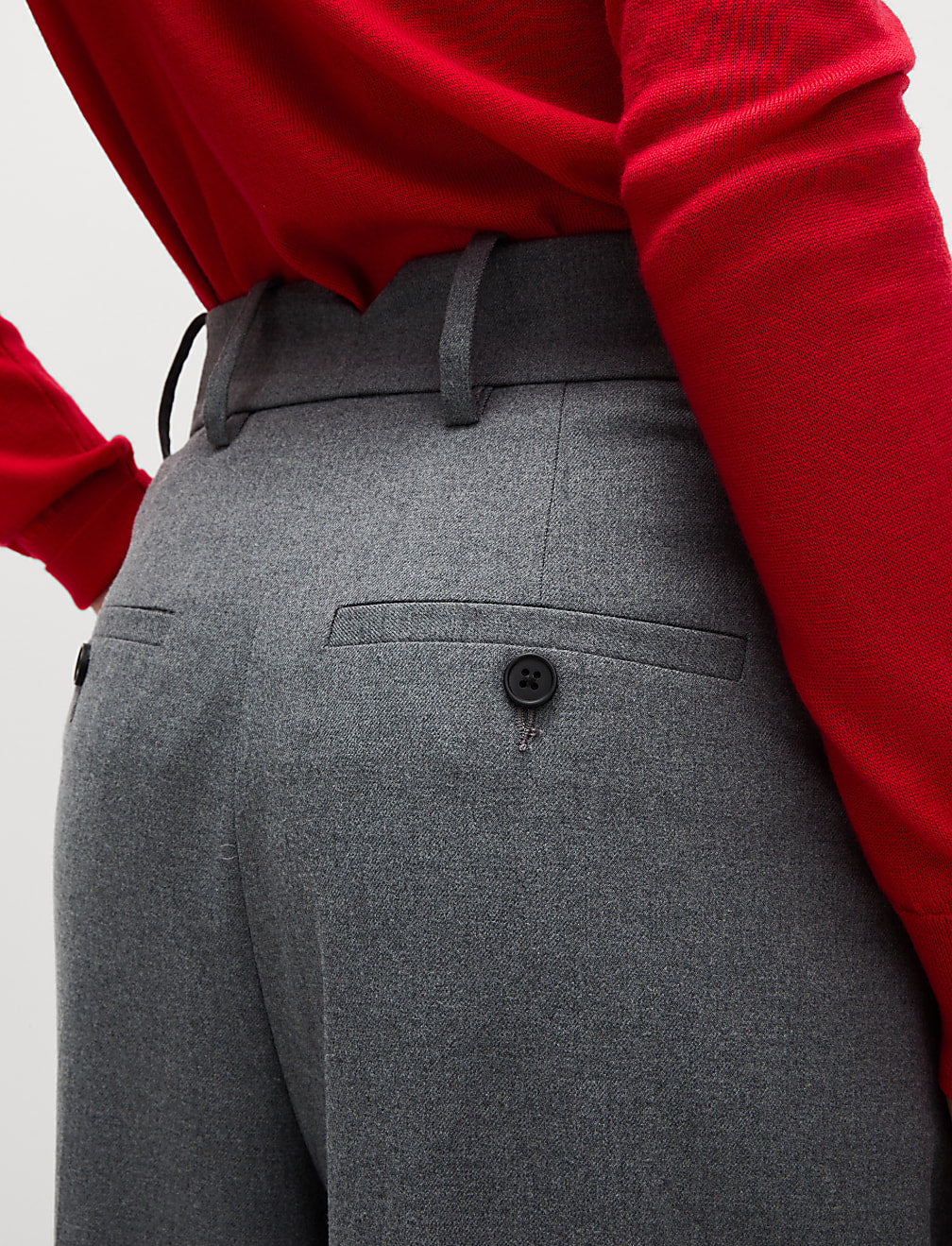 Barrel Wide Leg Trousers