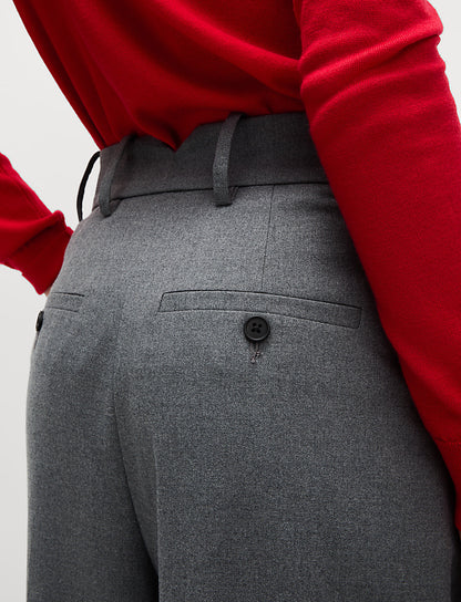 Barrel Wide Leg Trousers