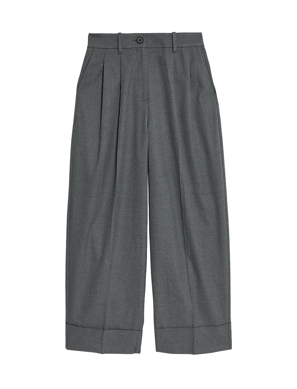 Barrel Wide Leg Trousers