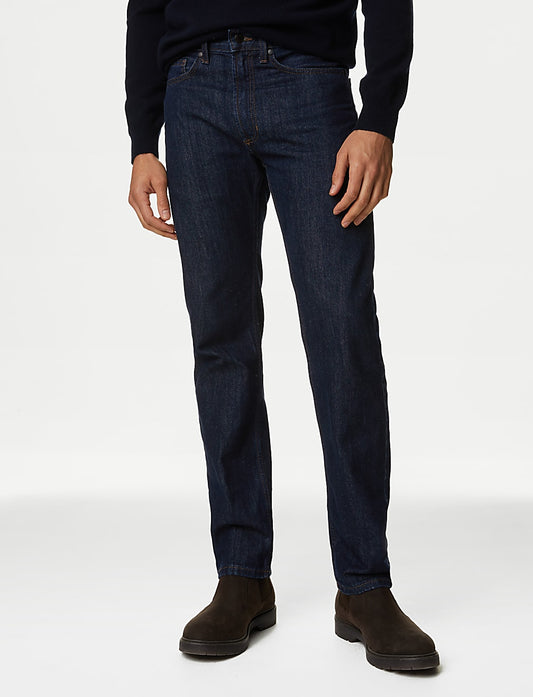 Pure Cotton Regular Fit Jeans