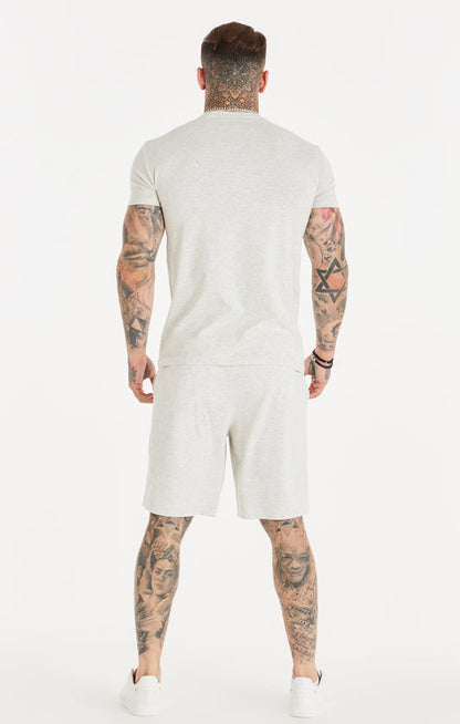 Snow Marl Short Sleeve Gym Tee