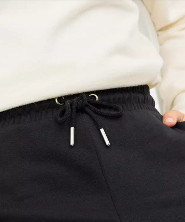 Black Wide Leg Joggers