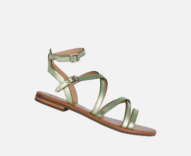 Sozy S Woman Flats Sandal - Sage
