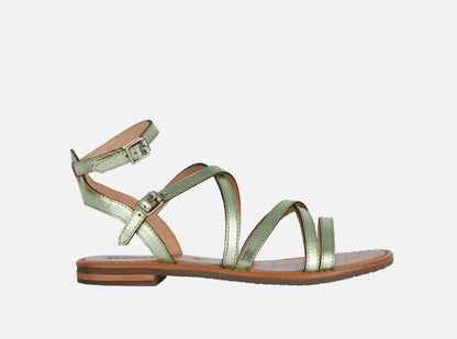 Sozy S Woman Flats Sandal - Sage