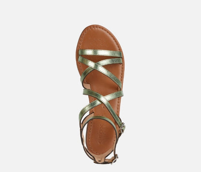 Sozy S Woman Flats Sandal - Sage