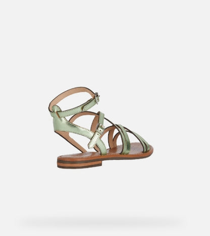 Sozy S Woman Flats Sandal - Sage
