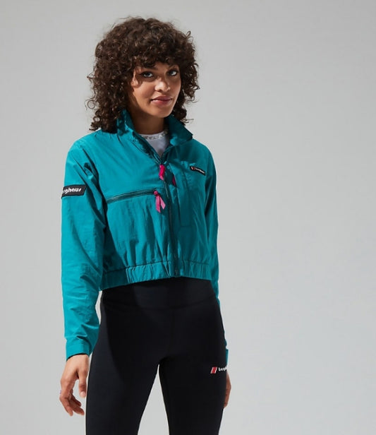 Woman's Cropped Co-ord Jackets - Dark Turquoise