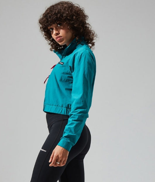 Woman's Cropped Co-ord Jackets - Dark Turquoise