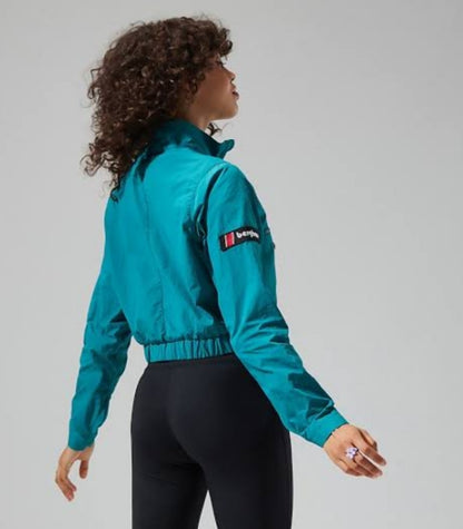 Woman's Cropped Co-ord Jackets - Dark Turquoise