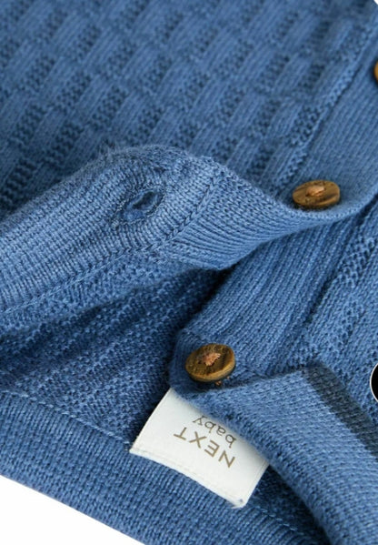 Knitted Playsuit - blue