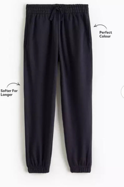 Navy Unisex Joggers 2 Pack