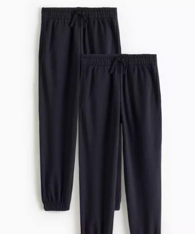 Navy Unisex Joggers 2 Pack