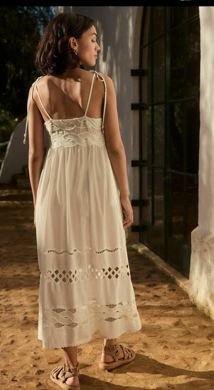 Bandeau Midi Dress